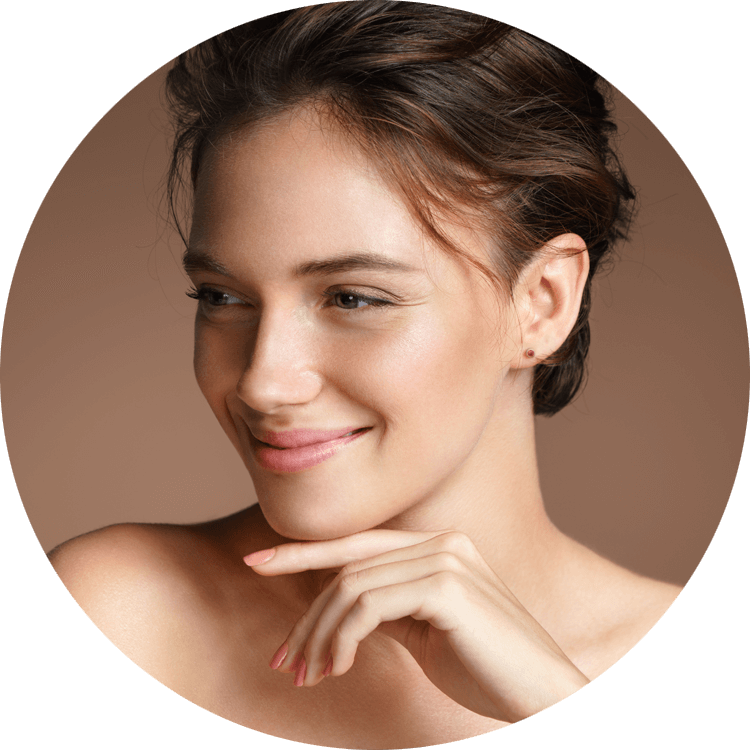 facial aesthetic patient smiling Pittsfield, MA
